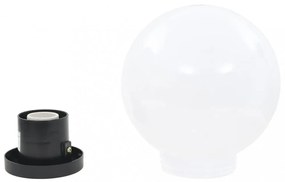 4 db LED gömblámpa 20 cm PMMA