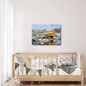 Kép - Kinkakuji, Japán (70x50 cm)