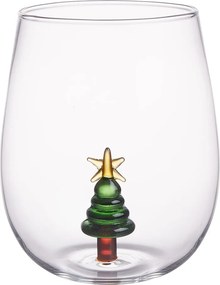 MERRY & JOY pohár, karácsonyfa 450 ml