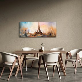 Kép - Az Eiffel-torony festménye (120x50 cm)