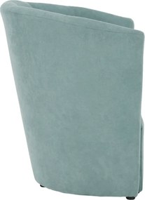 Klub fotel puffal, mentol, ROSE