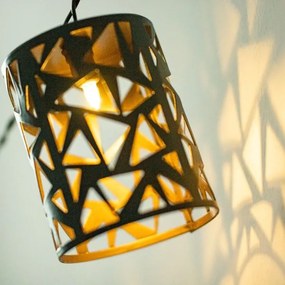 LED Napelemes lánc 10xE12/3,65m IP44 meleg fehér