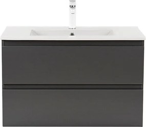 Vario Forte 80 alsó szekrény mosdóval antracit-antracit