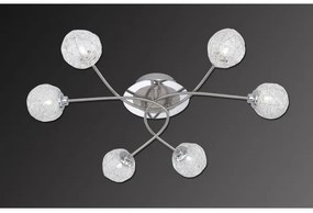 Paul Neuhaus 6796-55 - Felületre szerelhető csillár WOMBLE 6xG9/28W/230V