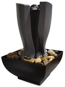 Asztali LED szökőkút kövekkel