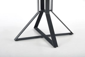 Mercy bővíthető étkezőasztal – arany tölgy / fekete 120 – 160 cm