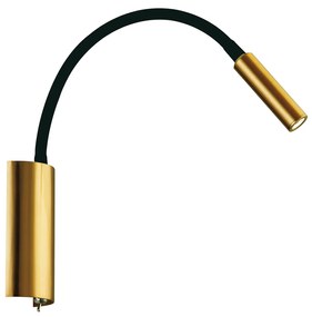 Viokef MATRIX fali lámpa, arany, beépített LED, 277 lm, VIO-4218100