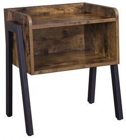 Éjjeliszekrény / oldalsó asztal - Vasagle Loft