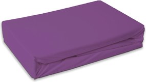 Frottír gumis lepedő PREMIUM lila 180x200 cm