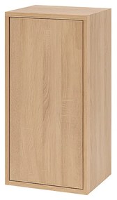 Boxie 1 ajtós fali szekrény 80x40x37 cm sonoma tölgy