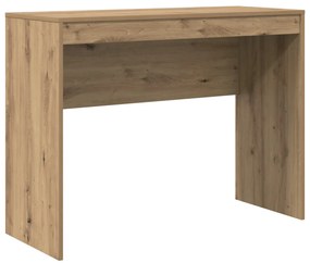 vidaXL Íróasztal Kézműves tölgy Szerelt fa 100 x 40 x 76 cm Íróasztal