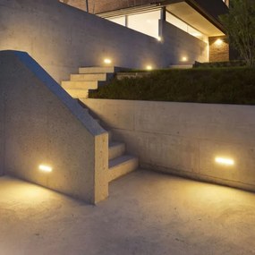 LED kültéri fali lámpa LED/12W/230V 4000K IP65 szürke