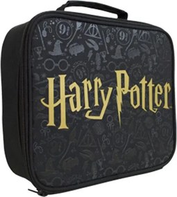Harry Potter Black thermo uzsonnás táska, hűtőtáska 23 cm