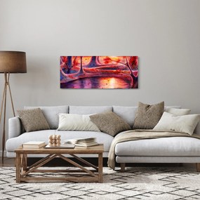 Egy varázslatos erdő képe (120x50 cm)