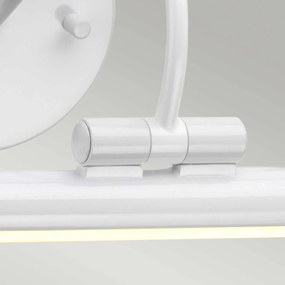 Elstead klasszikus LED falikép világítás alton fehér elsalton-pl-s-wht