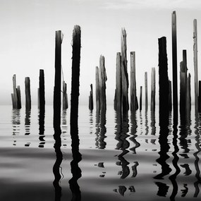 Poszter 90x90cm Gondolatok a víz felett