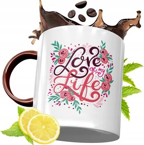 Bordó Bögre Lányoknak Születésnapra Ajándék fényképes nyomattal