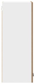 Függő szekrény Riga Artisan tölgy és fehér 30 x 31 x 80 cm