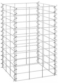 3 db vas gabion magaságyás 30 x 30 x 50 cm