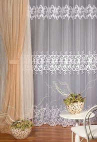 Mg Függöny 45210 Fehér 220x250 cm készre szerelve K szalaggal