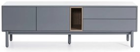Kék-szürke TV-állvány 180x56 cm Corvo – Teulat