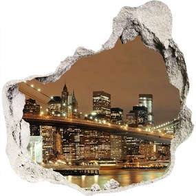 3d lyuk fal dekoráció Manhattan new york nd-p-73438126