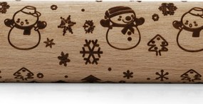 Toro Fahenger hóemberes dekorációval, 38 cm