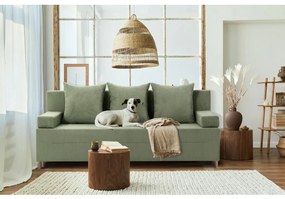 Fireze kanapé, kordbársony, zöld