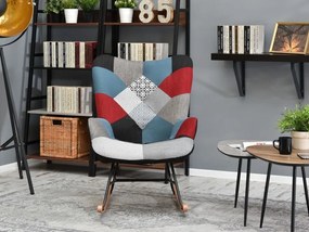 Fotel Sibyla (patchwork + fehér bükk). 1110388