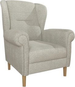 Bézs füles fotel Swan – Ropez