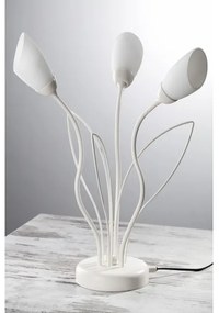 Jupiter 2060 - Asztali lámpa GLORIOSA 3xG9/14W/230V krémszínű