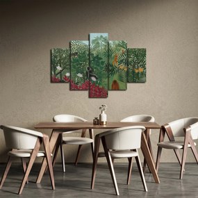 Kép - Henri Rousseau, Tropical Forest with Monkeys, reprodukciók (150x105 cm)