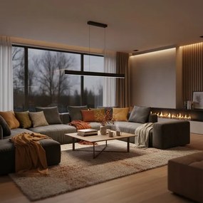 LED csillár kábelen BERNADETTA LED/20W/230V 4000K fekete