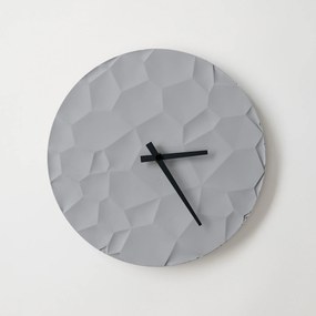 ODLITO Beton falióra Holdkráter – szürke – 30 cm – fekete mutatók