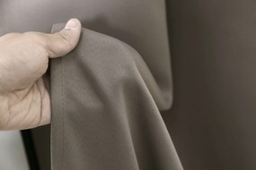 Szürkésbarna OXFORD függöny 140x250 cm Felfüggesztés: Hullámos sínszalag