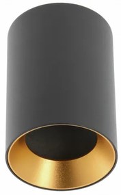 Lámpa Mennyezeti lámpa AERO II, max. 250V, 50/60Hz, 70x100mm, IP20, max. 20W, kör, fekete