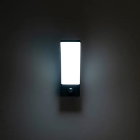 Brilagi ARCELO LED 9W 230V IP44 kültéri fali lámpa érzékelővel