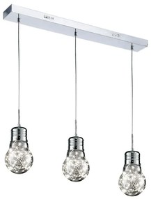 LED Csillár zsinóron BULB 3xLED/5W/230V