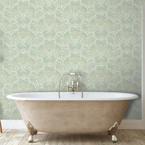 Arthouse Signature 2 Floral Trail zöld leveles vlies tapéta – 100195AH