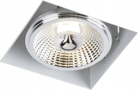 Lámpatest süllyesztett állítható spot fehér négyzet alakú szem Shilo