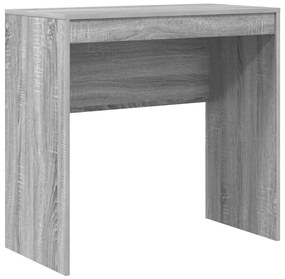 Íróasztal Szürke sonoma Összeszerelt fa 80 x 40 x 76 cm Egyszerű