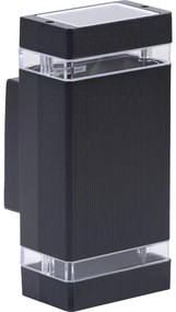 Kültéri fali lámpa NIZZA 2xGU10/35W/230V IP65