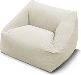 Bézs kordbársony babzsákfotel Lilibet – Bobochic Paris