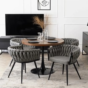 Szürke Fonott Étkezőszék EMPOLI