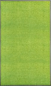 vidaXL zöld kimosható lábtörlő 90 x 150 cm