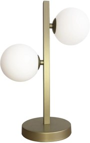 Candellux Kama asztali lámpa 2x28 W fehér 42-73433