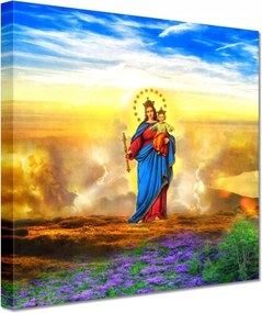 Vászonkép 60x60 Segítő Szűzanya