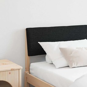 Kárpitozott fejtámla Fekete 180 cm Tömör fenyőfa