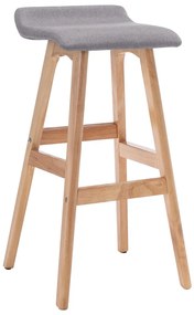 világosszürke szövet bárszék