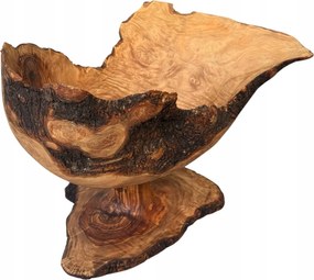 Nagy Olajfa Kehely Tál DMIS52 Gyümölcs Bárka